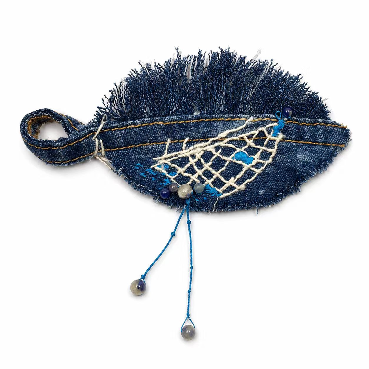 Indigo Net Ornament